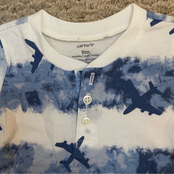 🆕 Carters | (7) piece summer boy blue theme lot | 6-9 mo - Picture 3 of 14